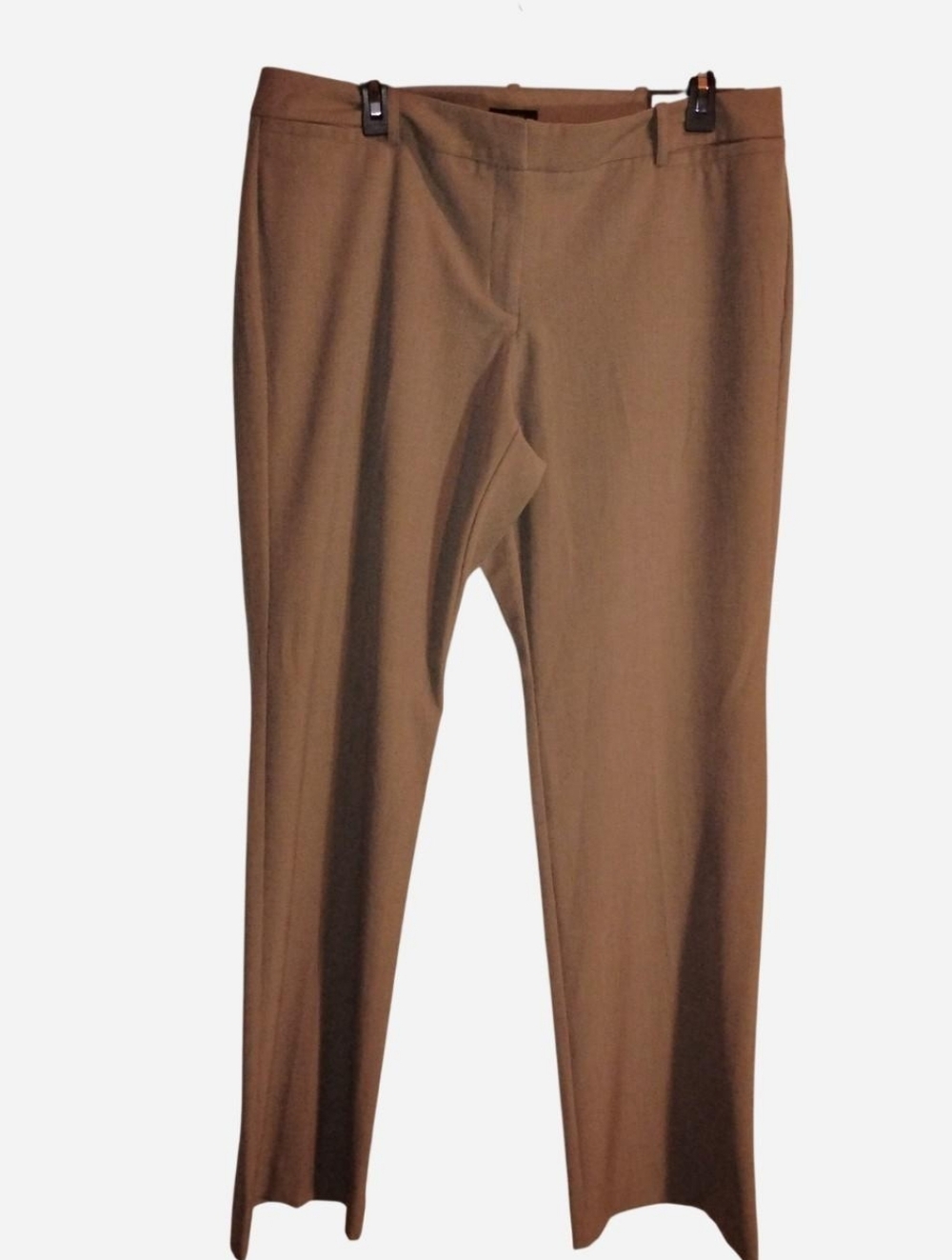 Worthington Curvy Fit Trouser Leg Dress Pants - Size 14 - NWT Taupe